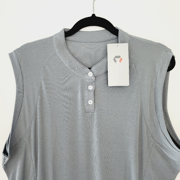 NWT CAKULO sleeveless, side pockets casual dress - Picture 4 of 8